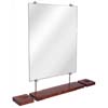 mirror with shelf